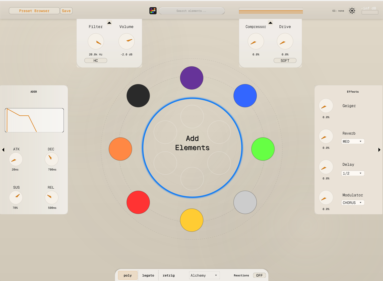 Alchemy - Chemical Synthesis Synth